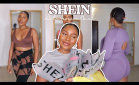 SHEIN sporty TRY-ON HAUL | first time shopping on Shein (honest reviews)