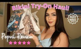 beach costume Try-On Haul 2022! Popvil review | Must Have beach costume 2022! Spring Break*