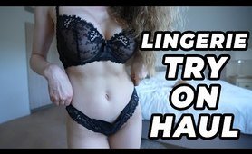 KatiaBang panties Try On Haul | Red and ebony Lingeries Haul