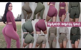 Alphalete amplify review & try on haul • new colors