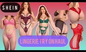 SHEIN underwear Try on haul with Tatum Alland