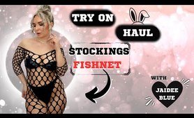 EASTER MINI FISHNET undies TRY ON HAUL | AMAZON