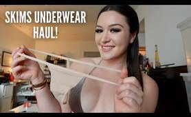 SKIMS nightwear & underwear HAUL + clothing haul