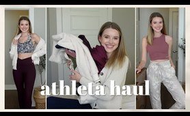 Athleta Haul! (2022 Athleticwear, Athleisure, Joggers, leggings Bras, tights + Lounge)
