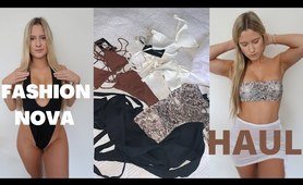 beach costume TRY ON HAUL | Fashion Nova