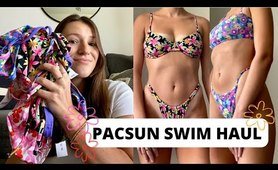 PACSUN SWIM TRY-ON HAUL 2023 // sweet & affordable with sizing and review!