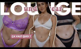 JE TESTE (ENFIN) LOUNGE Lingerie | try on haul undies