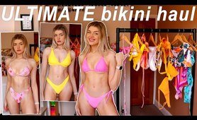 The ULTIMATE beach costume try on haul | my beach costume collection