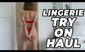 panties Try On Haul | See Through Lingeries Haul #3 [4K]