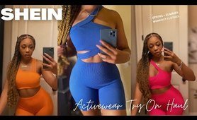 SHEIN gym TRY- ON HAUL | AFFORDABLE activewear OUTFITS