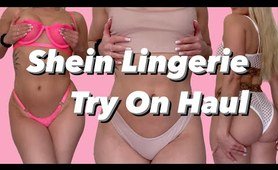 Shein undies Try On Haul