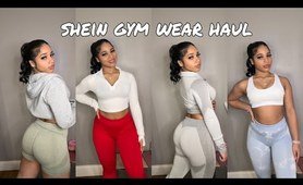 SHEIN gym sets + sports try on haul