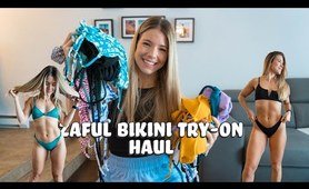 ZAFUL bikini try on haul spring break 2022