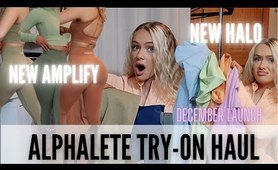 ALPHALETE NEW AMPLIFY & HALO LEGGING TRY ON HAUL & Try On Haul | 2021 Best scrunch tights / fitness