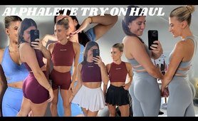 ALPHALETE TRY ON HAUL | honest review, is amplify worth it?