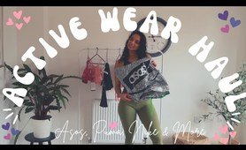 ASOS ACTIVE WEAR TRY ON HAUL | Puma, ASOS 4505, Nike & more | UNSPONSORED!