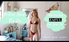 two piece bathing suit HAUL & try on! | honest Zaful review