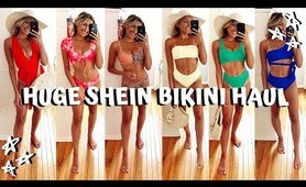 SHEIN two piece bathing suit TRY ON HAUL // I BOUGHT 30 BIKINIS UNDER $15