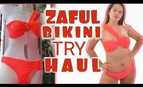 ZAFUL bikini TRY HAUL #bikinitryon