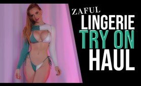 Zaful - beach costume Try On Haul! (2022)