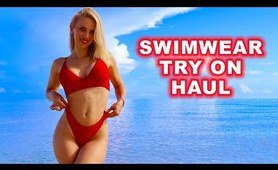 beach costume try on haul. How does the paradise look like?