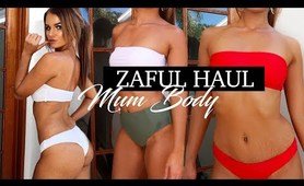 ZAFUL bikini TRY ON HAUL - MUM BODY