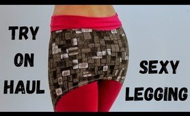 lovely legging try on haul || chick lagging || workout sports || unique items || try to haul ||