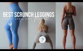 BEST SCRUNCH ass tights TRY ON CLOTHING HAUL & Try On Haul | Lazuli Label