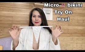 MICRO bikini TRY ON HAUL (DOSSIER PERFUM COLLECTION )