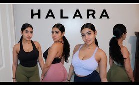 HALARA tights + leggings BRA ACTIVE WEAR TRY ON HAUL | Jaylee Ortega