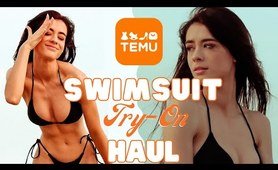 TEMU two piece bathing suit TRY-ON HAUL