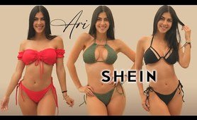 SHEIN two piece bathing suit Try On Haul #AriDugarte #SHEINswimwear #SHEINbikini #SHEINswimvibes