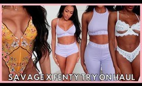 SAVAGE X FENTY MAY lingerie COLLECTION TRY ON HAUL