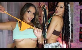 fine MICRO two piece bathing suit TRY ON HAUL W  LEXY PANTERRA