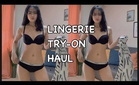 underwear TRY-ON HAUL/LEVIS/ELLE/janise vlog