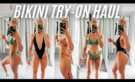 two piece bathing suit TRY ON HAUL | Mars The Label, sexy Little Thing & Shein