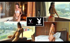 beautiful #YANDY x #PLAYBOY sunning TRY-ON HAUL | I_AM_XUYEN