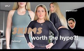 SKIMS workout TRY ON HAUL | Is it worth it? I spent £600!!