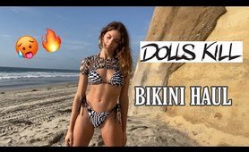 Summer 2021 beach costume Try-On Haul || Dolls Kill