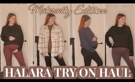 HALARA tights TRY ON HAUL WHILST PREGNANT! | + discount code!!!