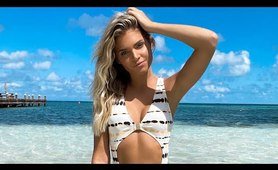 beach costume Try on with Aqua Tropic #tryonhaul #bikini