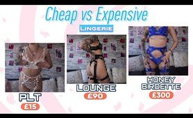 Cheap vs Expensive panties | Try on Haul