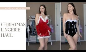 CHRISTMAS undies TRY ON HAUL!