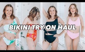 AFFORDABLE sunning TRY ON HAUL W/ POPVIL! | charming cheap swimsuits 2021