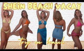 SHEIN BEACH VACAY | two piece Try On Haul - Robyn Emily