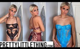 PRETTYLITTLETHING panties TRY ON HAUL