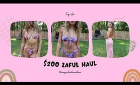 ZAFUL sunning TRY-ON HAUL 2023