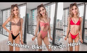 Summer two piece bathing suit Try-on Haul!