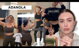 ADANOLA TRY ON HAUL + REVIEW- Leggings, Sweatshirts, Tank Bra and T-Shirt