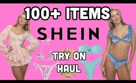 massive SUMMER SHEIN TRY ON HAUL 2023!! | over 100 items! bikinis, tops, jewelry and beach accessories!